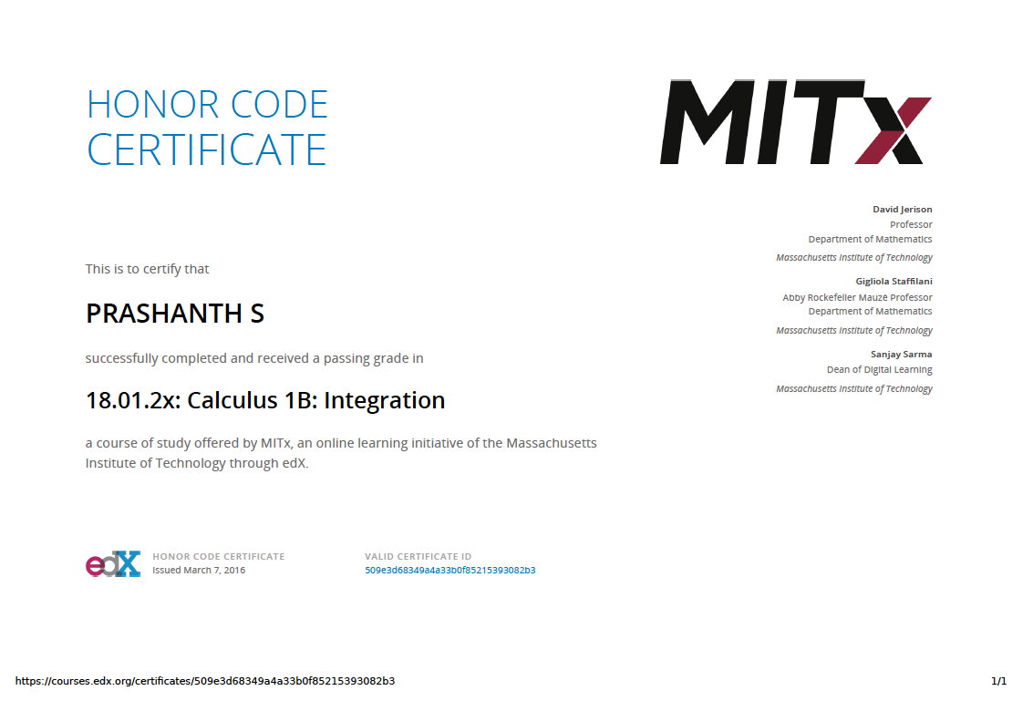 Integration